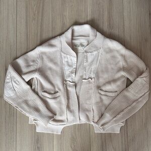 We The Free Cream Knit Cardigan
